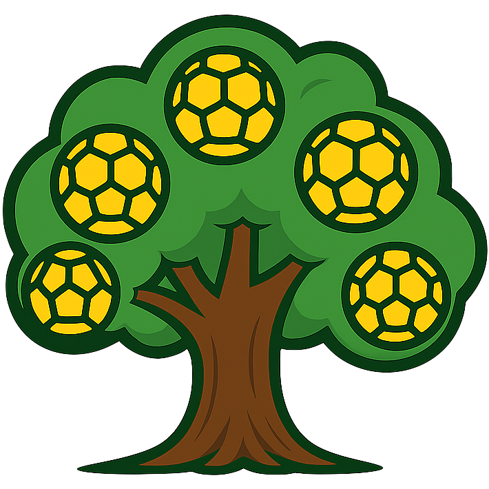 Logo MinihandballTG - Baum mit goldenen Handbällen